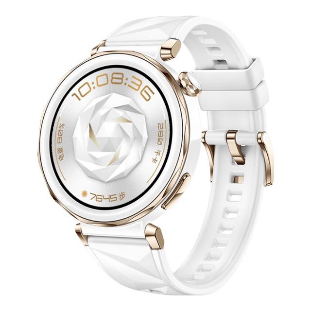 今日必买：华为 WATCH GT 5 Pro 智能手表 42mm 冰川白 氟橡胶表带