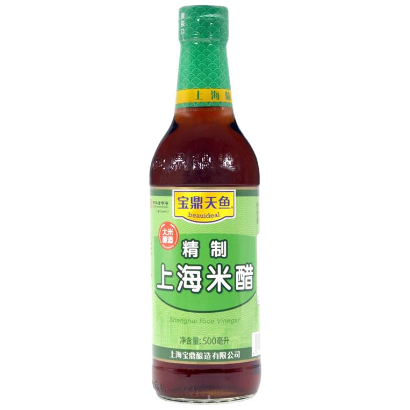 宝鼎天鱼 精制上海米醋 500ml