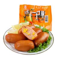 克拉古斯 玉米火腿肠香脆热狗即食早餐香肠烤肠露营出游解馋休闲零食110g