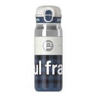 大嘴猴保温杯女高颜值大容量男吸管杯水杯子年货 格子蓝720ml 【商超款】格子蓝720ml-吸管提环