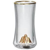 容山堂 金山束腰 双层隔热泡茶杯 300ml