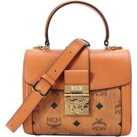 MCM Tracy Visetos Satchel包 MWEBSXT02CO001 干邑色 小号