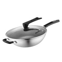 ASD 爱仕达 CC32E1WG 炒锅(32cm、不粘、304不锈钢)