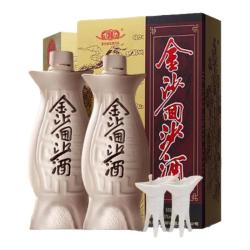 金沙 回沙酒 鱼儿酒 酱香型白酒 贵州金沙酱酒 纯粮 53度 500mL 2瓶