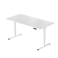 Loctek 乐歌 电动 升降桌 智能升降电脑桌站立式台式办公简约家用居家书桌ES1 白色桌腿+白色桌板 1.6*0.8米桌板