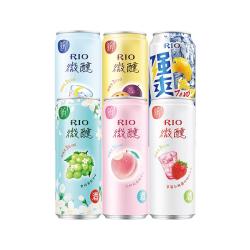 锐澳 洋酒 鸡尾酒 冰饮果酒甜酒 微醺强爽多口味组合装 330ml*6罐