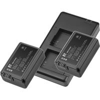 FB 沣标 FB-NP-FW50 相机电池 7.2V 950mAh 充电套装 2块装