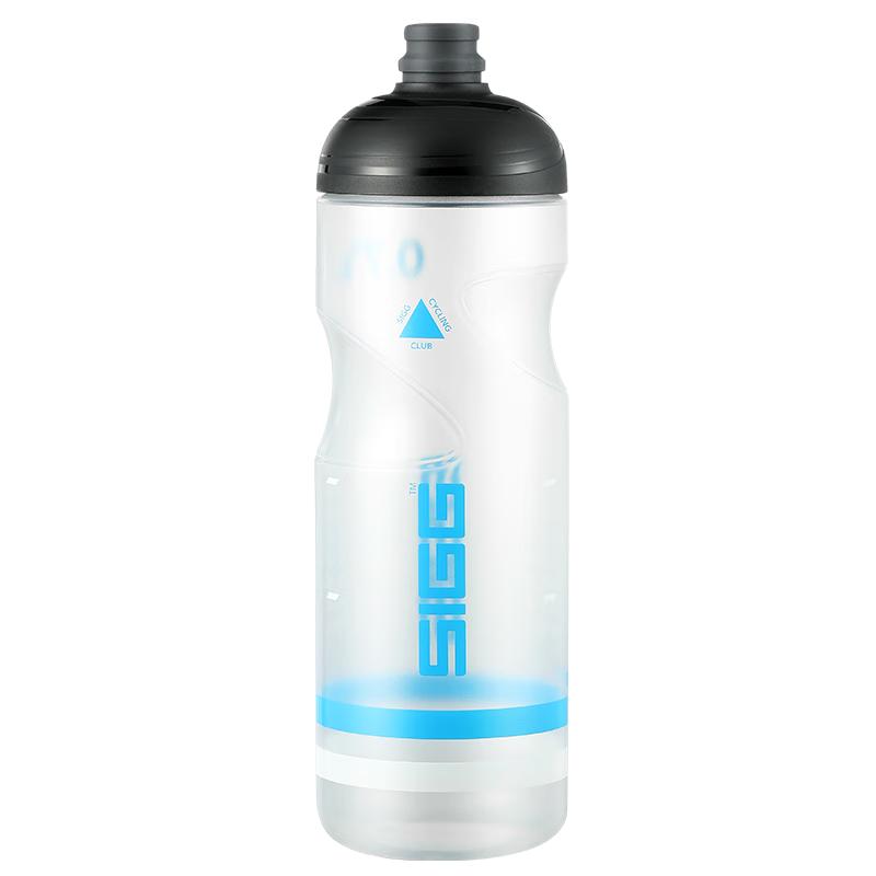希格（SIGG）瑞士SIGG运动水杯彩色时尚水壶户外骑行跑步爬山水壶 透明蓝750ml