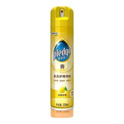 pledge 亮系列 家具护理喷蜡 330ml 清新柠檬