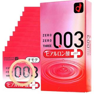 冈本 003系列 玻尿酸超润滑安全套 10片
