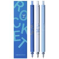 KACO ROCKET菁点系列 K1028 按动中性笔 海洋物语 0.5mm 3支装