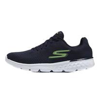 SKECHERS 斯凯奇 Go Run 400 男子跑鞋 54354/NVLM 海军蓝色/柠檬色 42.5