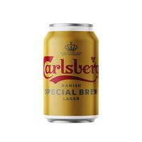 Carlsberg/嘉士伯 清爽爽口 啤酒  金牌 330mL 12罐 整箱装 330ml