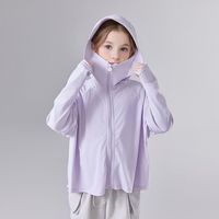 【印花冰感 连帽防晒服】笛莎女童25夏中大童儿童薄款透气上衣