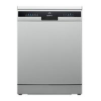 SIEMENS 西门子 独嵌两用洗碗机14套大容量 智能开门烘干 速干消毒 双层中式  SJ23EI03KC