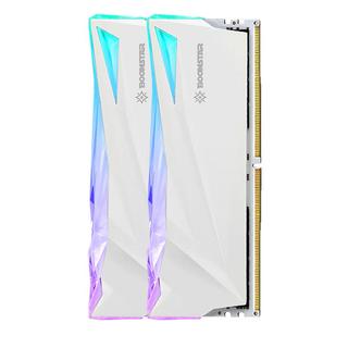  影驰 GALAX 星曜系列 DDR5 6400MHz RGB 台式机内存 灯条 白色 32GB 16GBx2