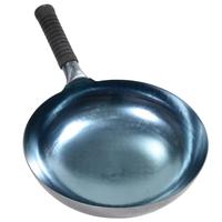 老聂家 章丘铁锅无涂层不粘炒菜锅手工锻打家用熟铁锅 34cm