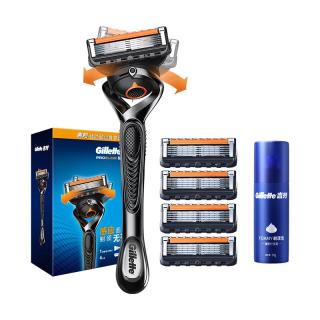 吉列 5层刀片 男士剃须刀 刀架 刀头  1刀架+5刀头