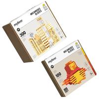 mideer 弥鹿 阿基米德自由创客积木 原木色+暖色