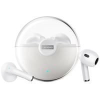 Lenovo 联想 LP80 半入耳式真无线动圈降噪蓝牙耳机 透明白