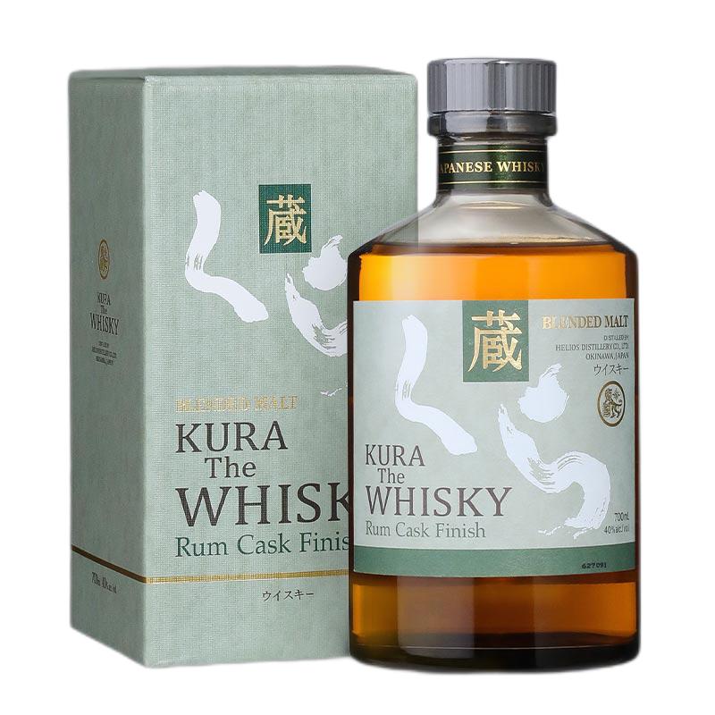 KURA 经典 朗姆桶 纯麦 日本威士忌 40%vol 700ml 礼盒装