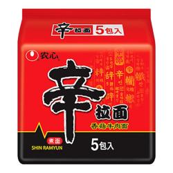 农心 辛拉面  辛拉面5连包 袋装 600g