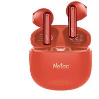 Netac 朗科 LK35 半入耳式蓝牙耳机 中国红