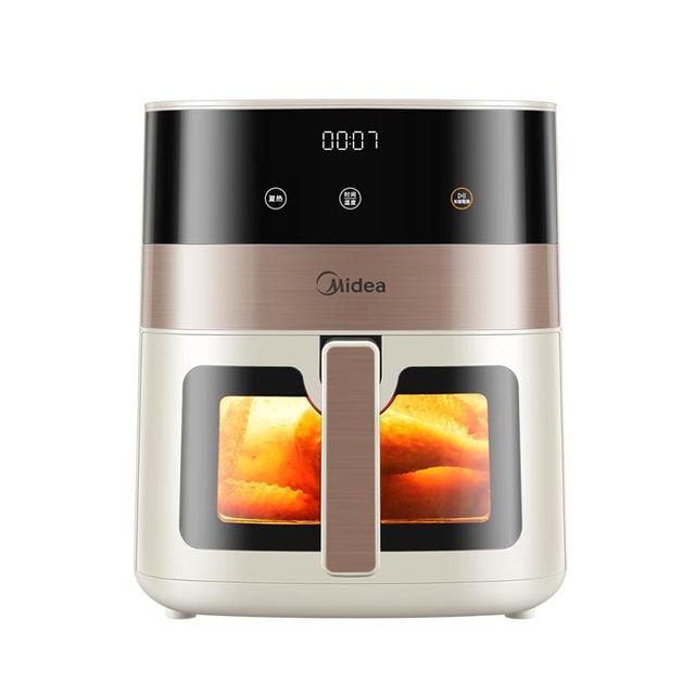 88VIP：美的 MF-KZC6381 高清可视窗 空气炸锅  6.3L