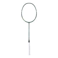 李宁（LI-NING）羽毛球拍雷霆小钢炮全碳素进攻型超轻高磅单拍深墨绿5U 已穿线 深墨绿5U【已穿线24磅】