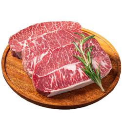 沃典 澳洲原切和牛M5板腱牛排 净重1.2kg 谷饲300天 生鲜雪花牛肉