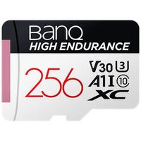 BanQ HIGH ENDURANCE V30 Micro-SD存储卡 256GB(UHS-I、V30、U3、A1)
