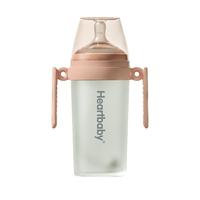 Heartbaby 亨特贝贝 HT-116 硅胶奶瓶 210ml 樱花粉