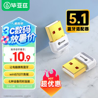 Biaze D27 USB-A蓝牙适配器 白色