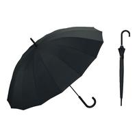 Wpc.双人雨伞长柄伞男士女士日本弯柄16骨加大加固抗风高端商务雨具