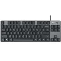 罗技（Logitech）K835 机械键盘 有线游戏键盘 电竞小尺寸笔记本电脑外设商务家用办公 沃梵 K835黑-红轴