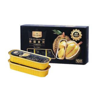 1号会员店 泰国金枕榴莲肉 100g*10盒 冷冻新鲜