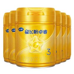 飞鹤 星飞帆卓睿3段幼儿配方奶粉1-3岁750g*6乳铁蛋白7种HMO28天新鲜