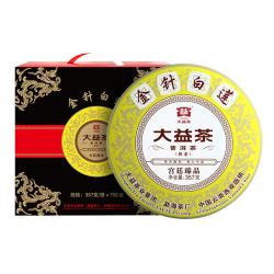 大益 4年陈 金针白莲 2.5kg/7饼 礼盒装