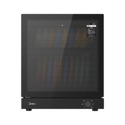 美的 消毒柜家用 厨房餐具碗柜碗筷茶杯刀具消毒器 50L双层 小型台式 高温烘干 二星级不锈钢50T11
