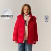 Gap 男女童2024秋季款高克重连帽羽绒外套拜年服儿童装642186