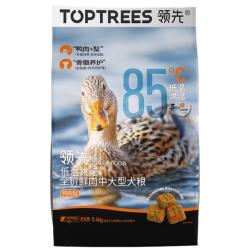 领先 低温烘焙狗粮5.4kg鸭肉梨清火配方