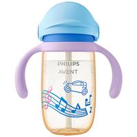 AVENT 新安怡 飞利浦新安怡 儿童水杯吸管学饮杯带手柄PPSU 330ml SCF786/06