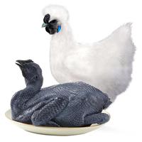 温氏 供港白凤乌鸡800g*2 十全乌骨鸡 冷冻 月子鸡汤材料 100天以上