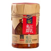 夹江500g腐乳香辣豆腐乳白菜腐乳鲜香味 四川乐山特产下饭菜配粥酱 500g白菜腐乳-瓶装