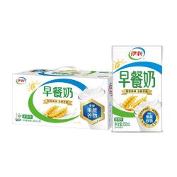 伊利 早餐奶麦香味 250ml*24盒 浓香麦片早餐伴侣 礼盒装