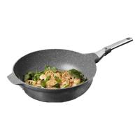 福腾宝(WMF)福腾宝怀石不粘煎炒锅麦饭石色炒锅平底1锅炒菜锅家用煎锅 怀石系列煎炒锅 28.cm