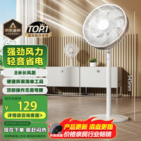 格力博 greenworks 2025新款电风扇静音卧室超静音一级能效家用落地扇循环扇宿舍空调扇工业小型制