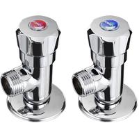 九牧 JOMOO 五金配件精铜加厚陶瓷阀芯三角阀卫浴八字八门阀浴室配件7/44056 1冷1热