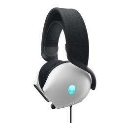 外星人 AW520H 智能降噪 游戏耳机  有线充电 灰白 3.5mm
