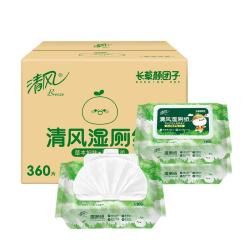 清风 湿厕纸 60片*6包